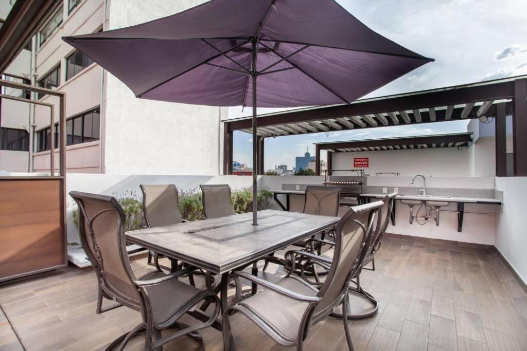 Aparthotel Corazon De Condesa 3 Departamentos - 200Mbps Wifi, Roof, Gym à Mexico Extérieur photo