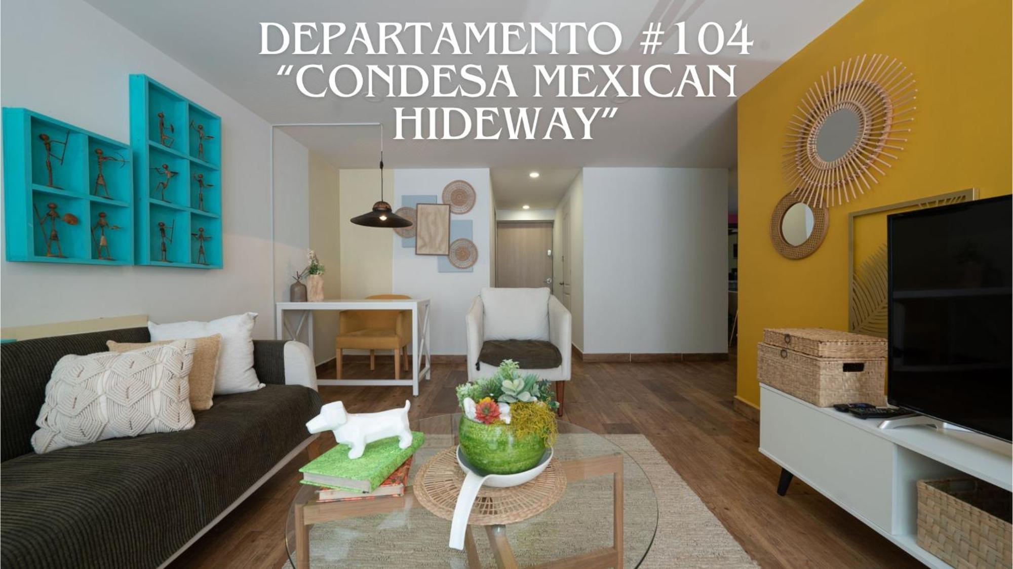 Aparthotel Corazon De Condesa 3 Departamentos - 200Mbps Wifi, Roof, Gym à Mexico Extérieur photo